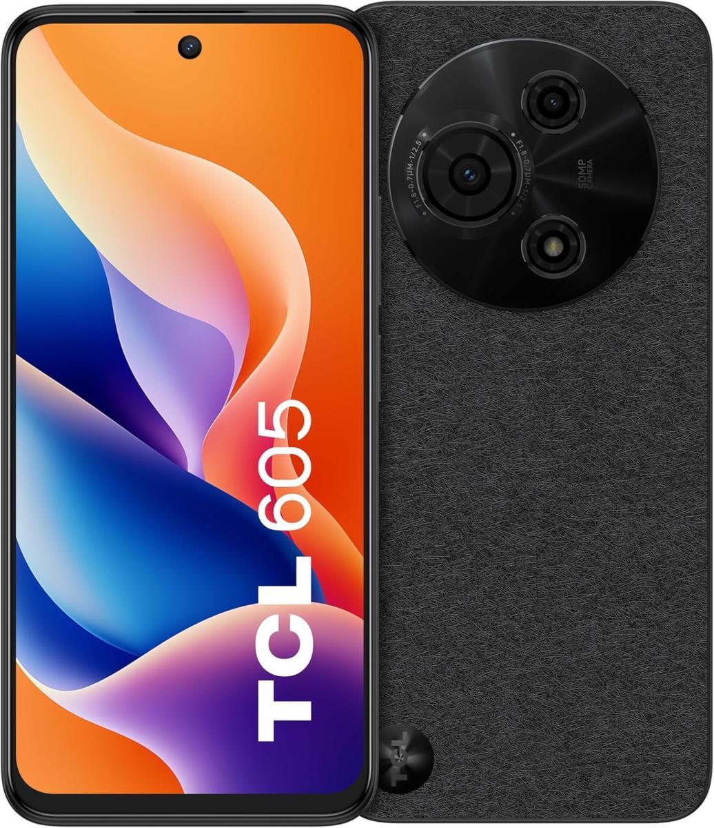 TCL 605 8+256GB 6.7" Black EU