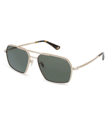 Police Men's Sunglasses Model SPLL86-580349 (Lens/Bridge/Temple) 58/16/145 mm