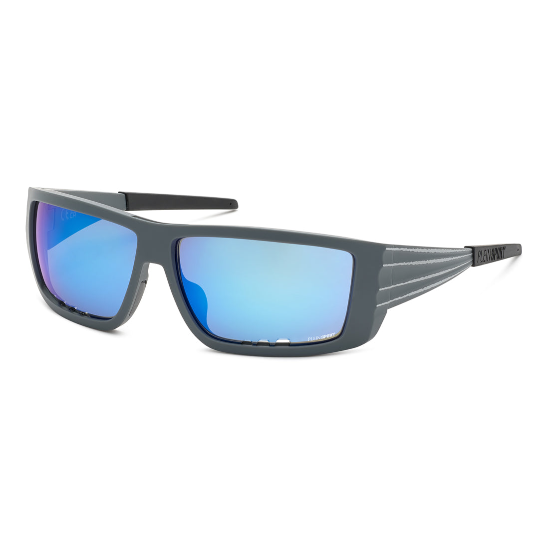 Philipp Plein Sport Men's Sunglasses SSP003-64R43B with 64/14/125 mm Lens, Bridge, and Temple Dimensions