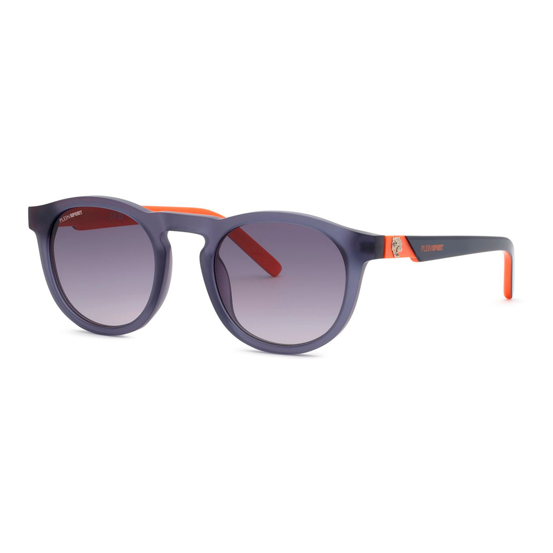Philipp Plein Sport Men's Sunglasses SSP035-520UA1, Acetate Frame, Blue Gradient Lens, Size 52/23/145 mm