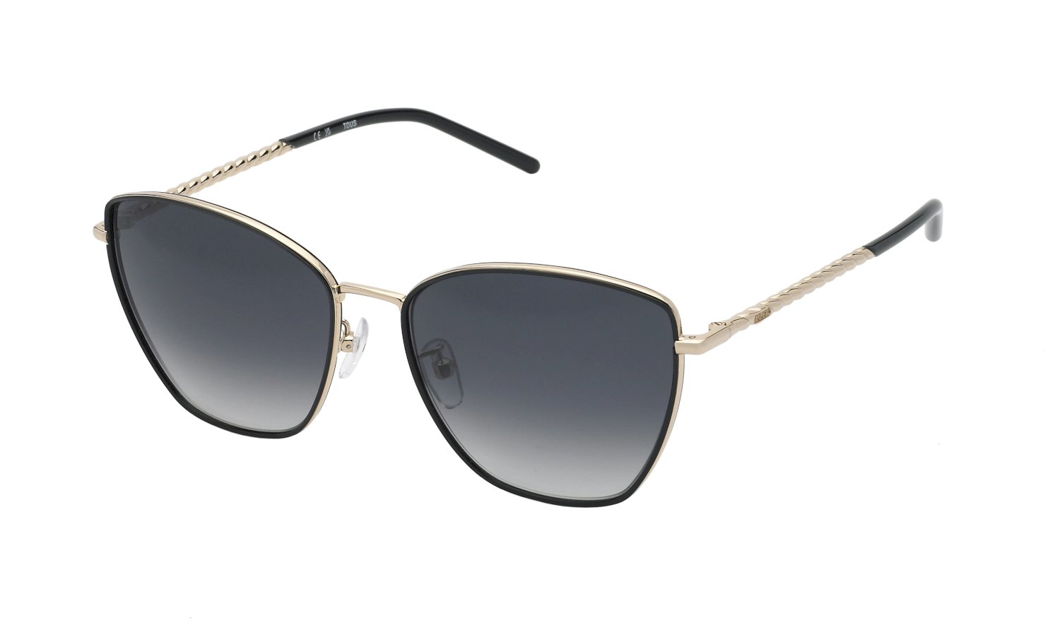 Tous Women Sunglasses STO459-570300 with Metal Frame, Pink Color - Lens 57mm, Bridge 17mm, Temple 140mm