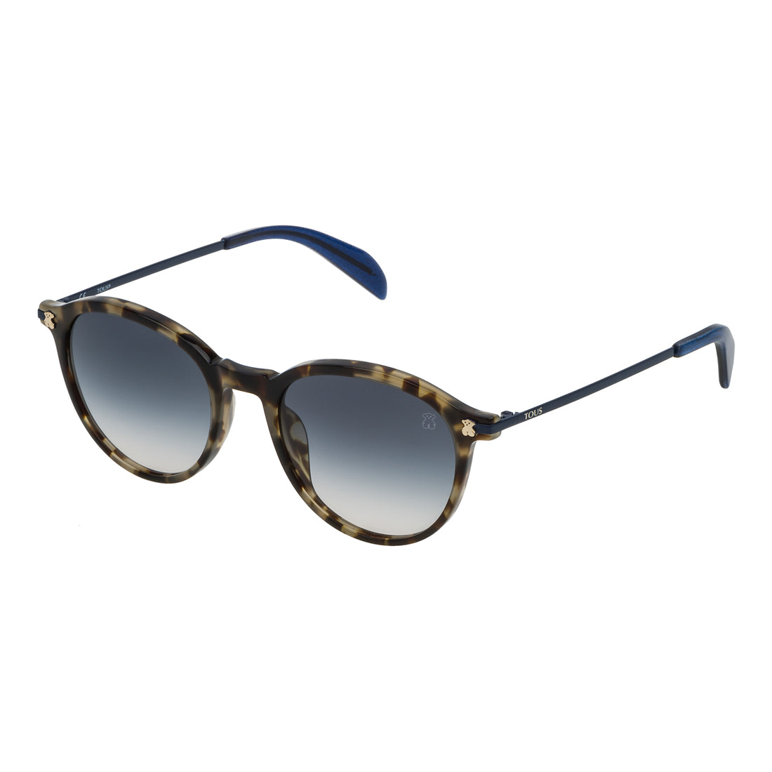Tous Women Sunglasses STO993-5006ZE with Brown Acetate Frame, Lens Width 50 mm, Bridge 19 mm, Temple Length 135 mm