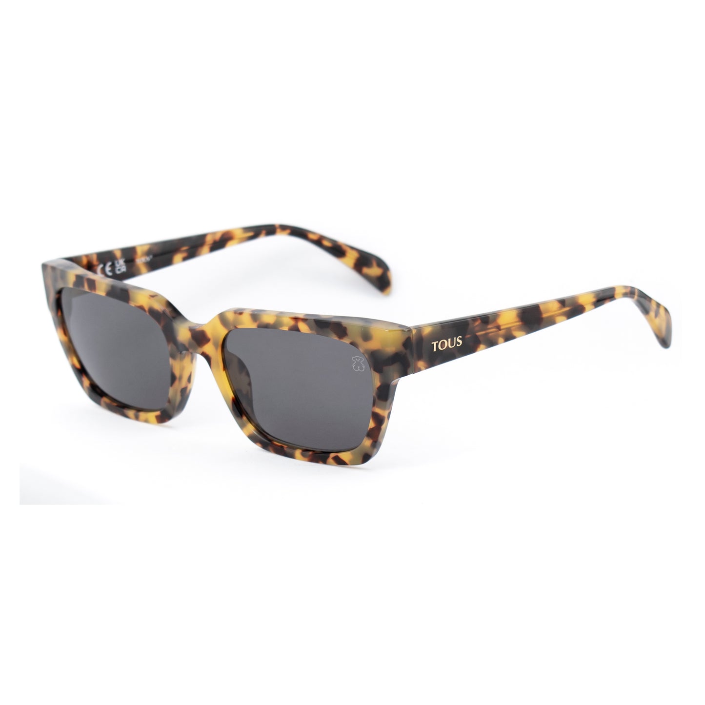 Tous Women Sunglasses STOB76-540778 with Acetate Frame, Brown Color, Lens/Bridge/Temple Dimensions 54/19/140 mm