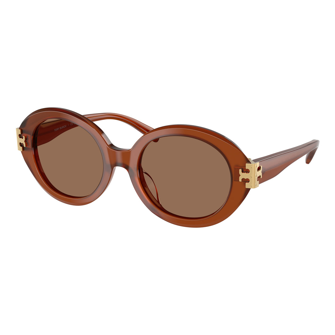 Tory Burch Women's Sunglasses TY7210U317673 - Lens: 52mm, Bridge: 20mm, Temple: 140mm, Brown Acetate Frame