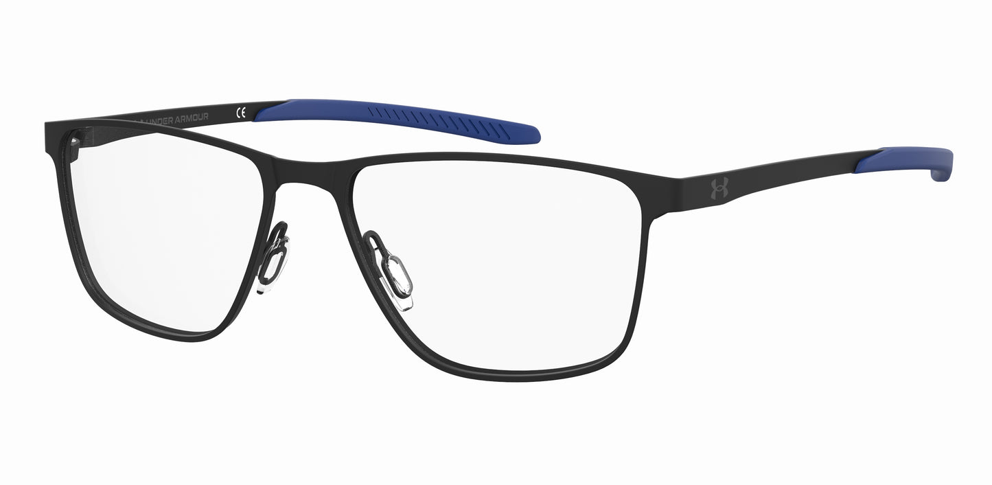Under Armour Men's Glasses UA5052G003F41 with Metal Frame, Black Color, Lens/Bridge/Temple Measurements 54/16/140 mm