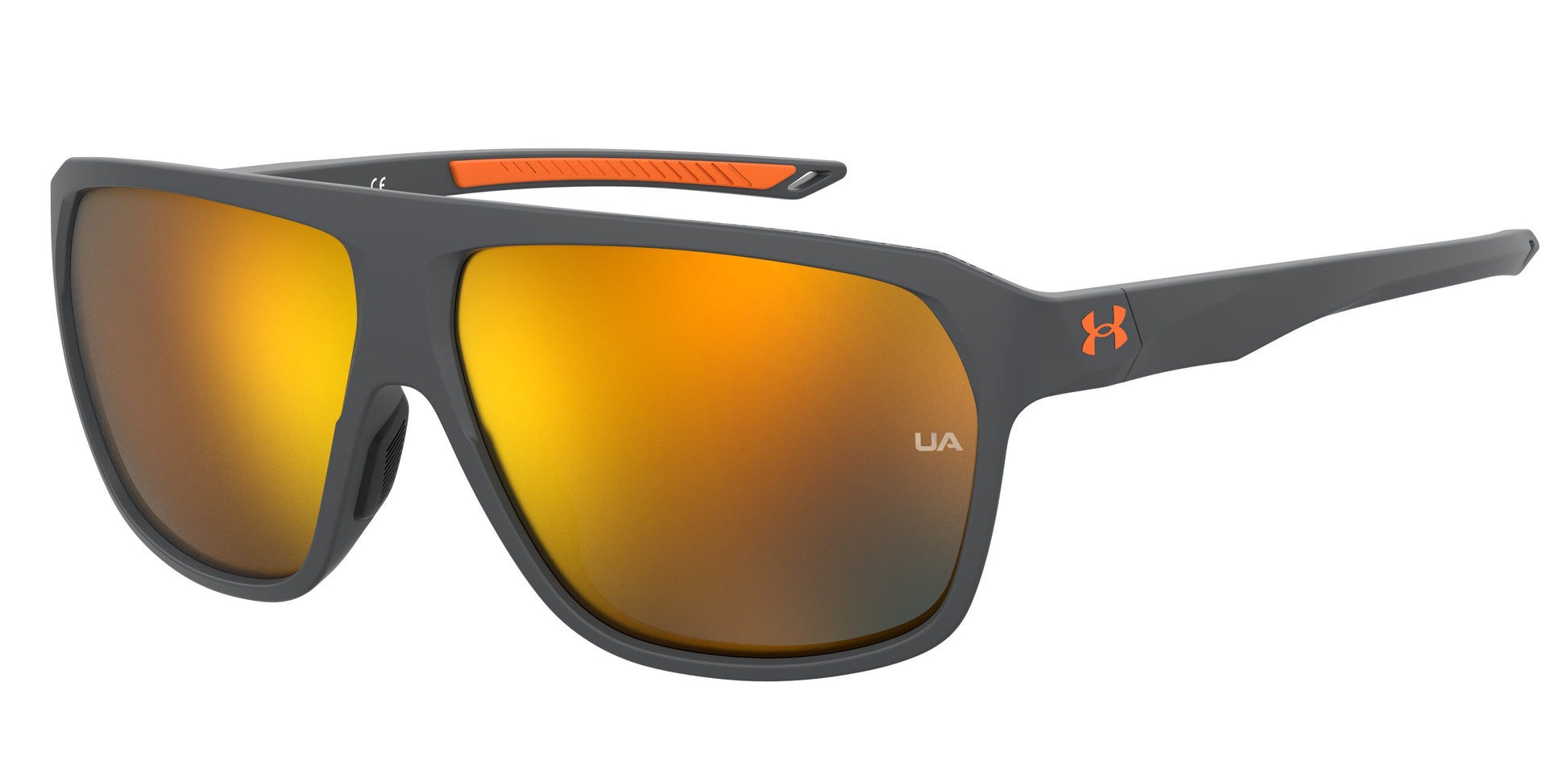 Under Armour Unisex Sunglasses UADOMINATEKB7 with 62/17/130 mm Lens, Bridge, and Temple Measurements