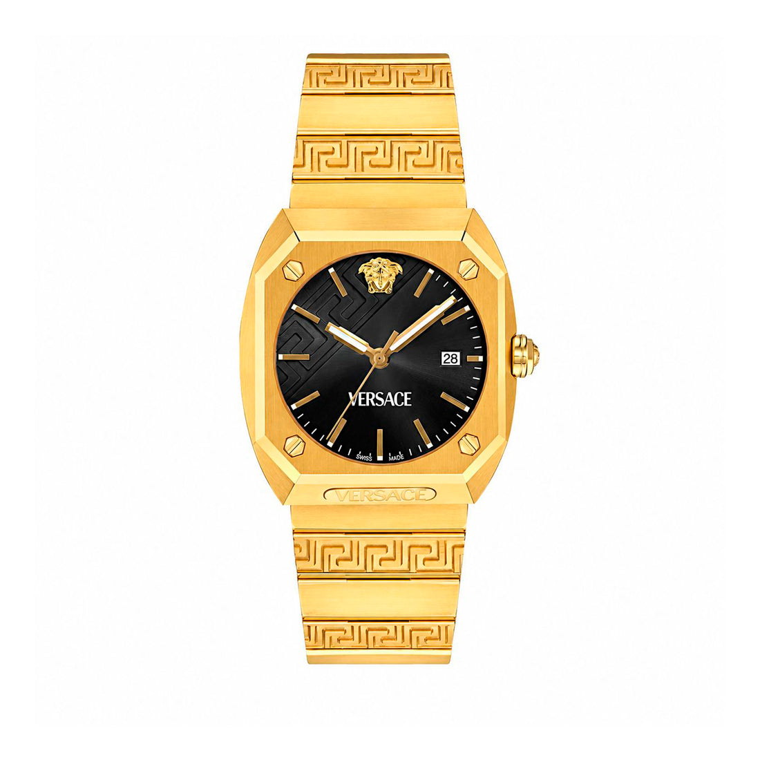 Watch Versace Women VE8F00424 (44MM) Golden