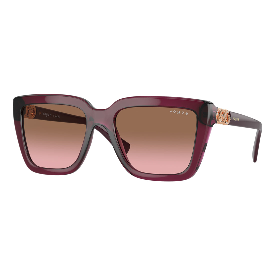 Vogue Women's Sunglasses VO5575SB29891 with Lens 55 mm, Bridge 18 mm, Temple 140 mm