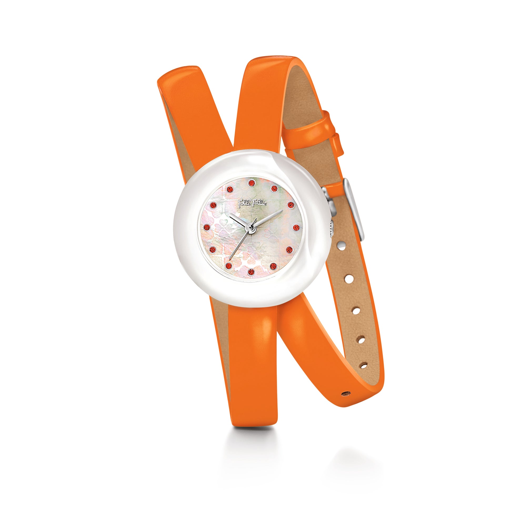 Watch Folli Follie Woman WF13F030SSO (28MM) Orange