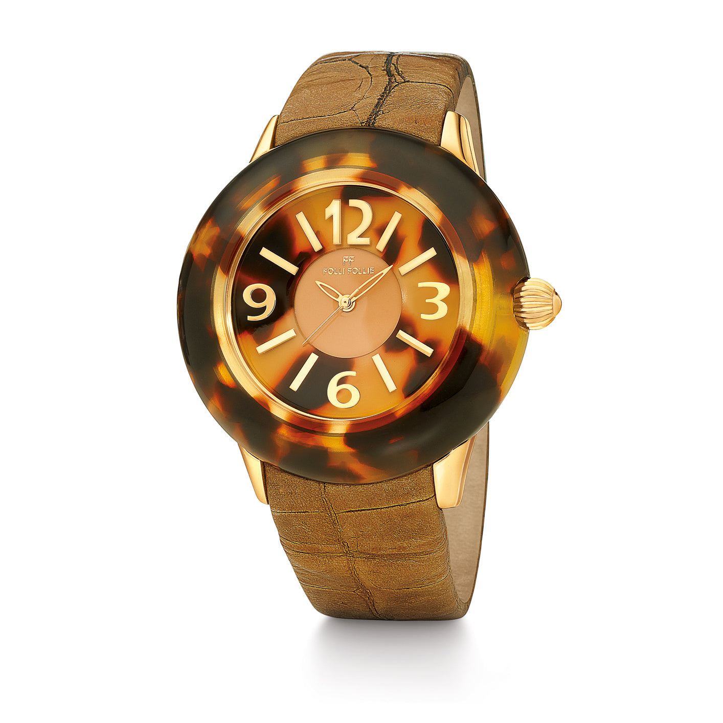 Watch Folli Follie Woman WF8G034SSB (45MM) Brown