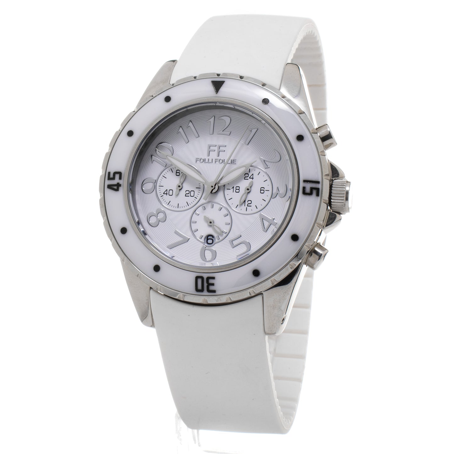 Watch Folli Follie Woman WF8T031ZEW (45MM) White