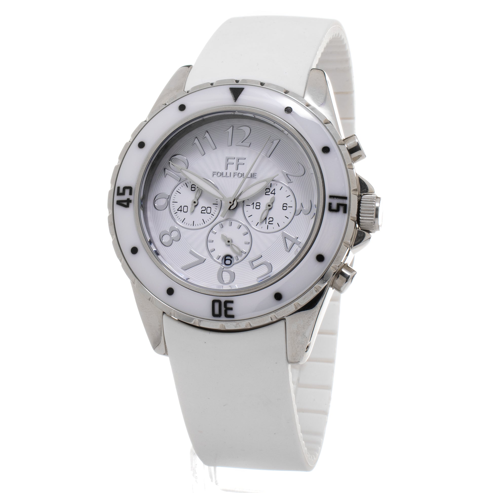 Watch Folli Follie Woman WF8T031ZEW (45MM) White