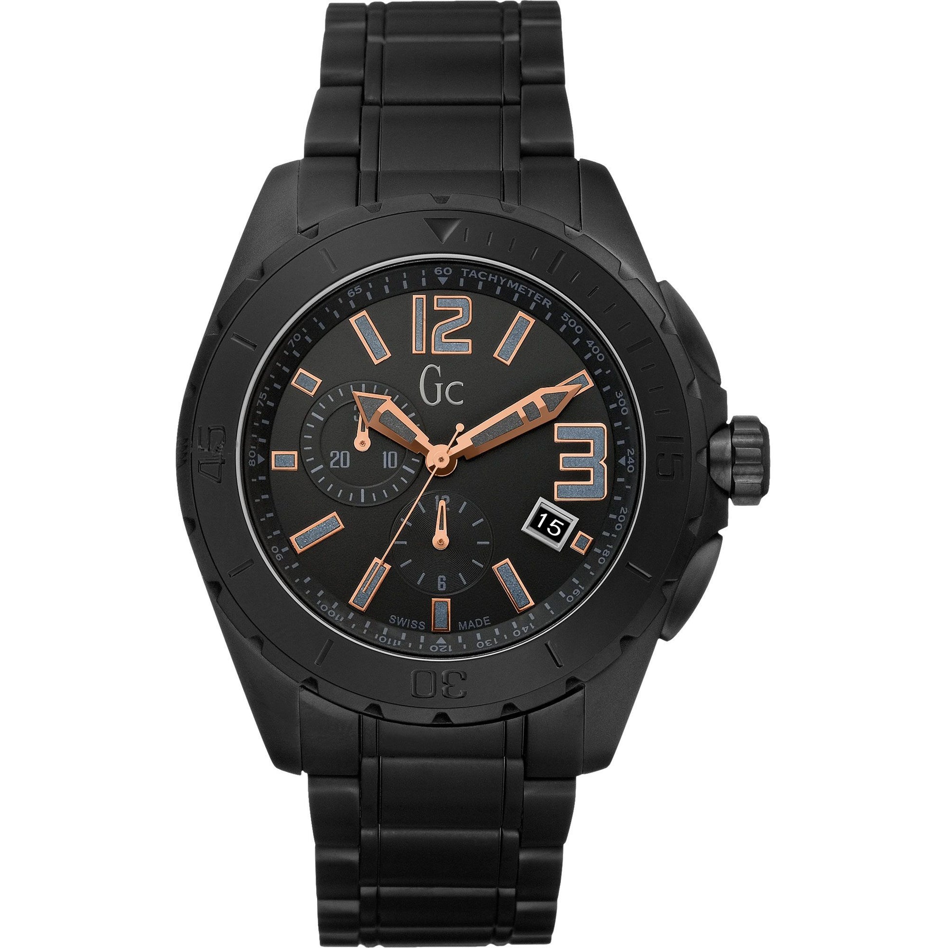 Watch Gc Man X76009G2S (45MM) Black
