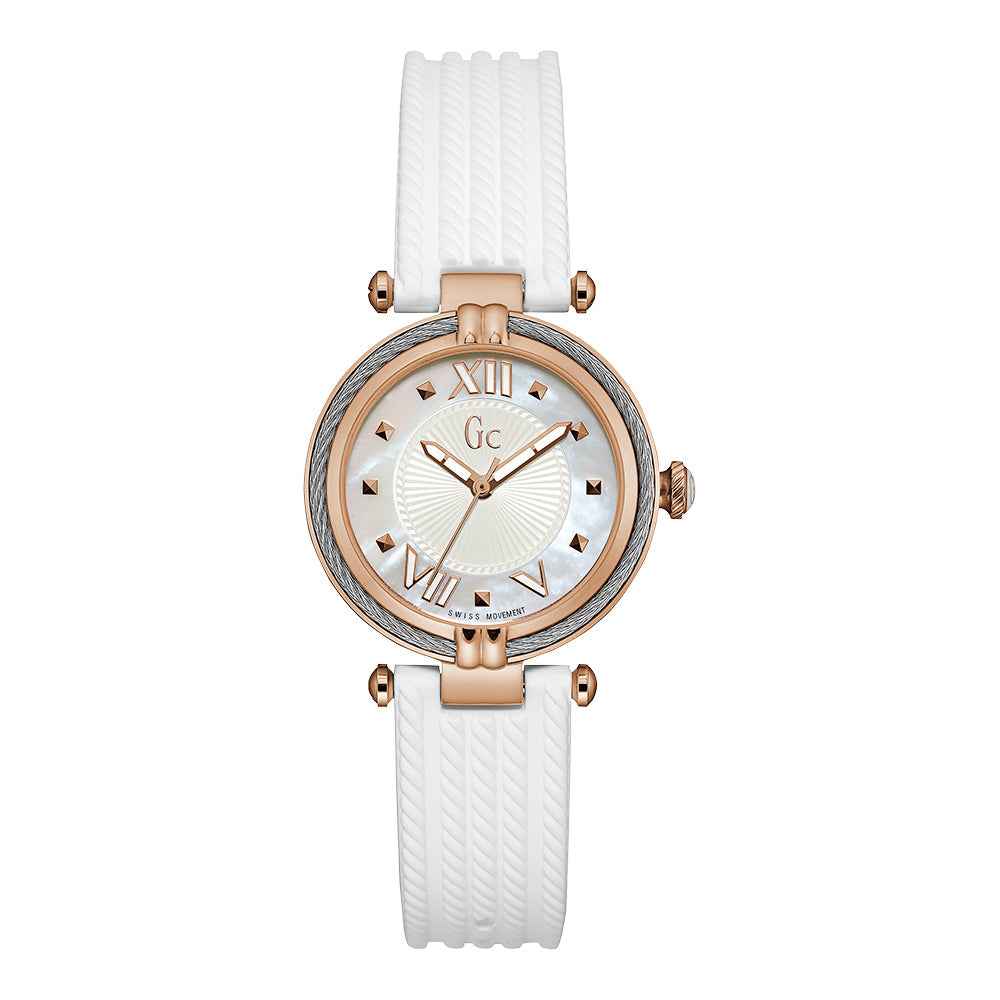 Watch Gc Woman Y18004L1 (32,0MM) White