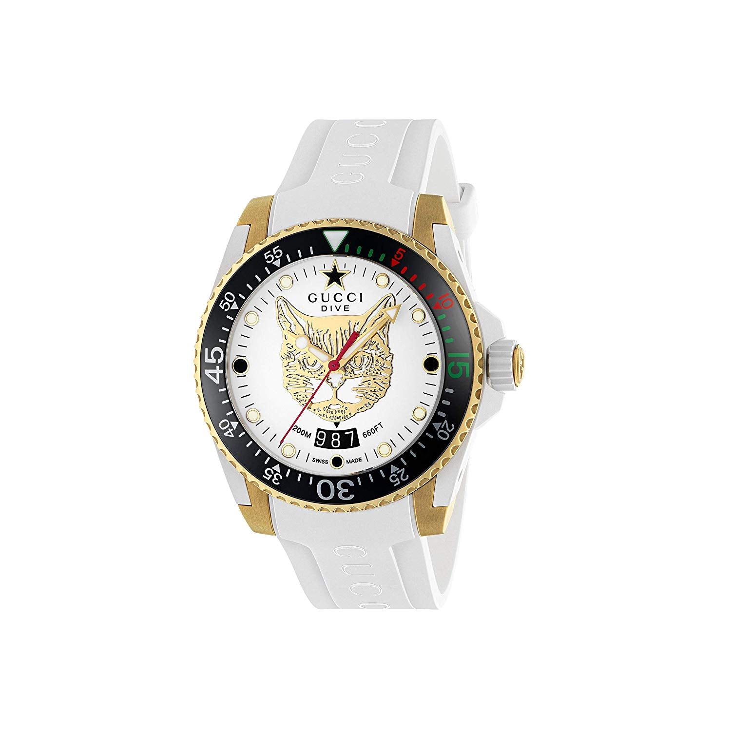 Gucci Men's Watch YA136322 (40mm) White