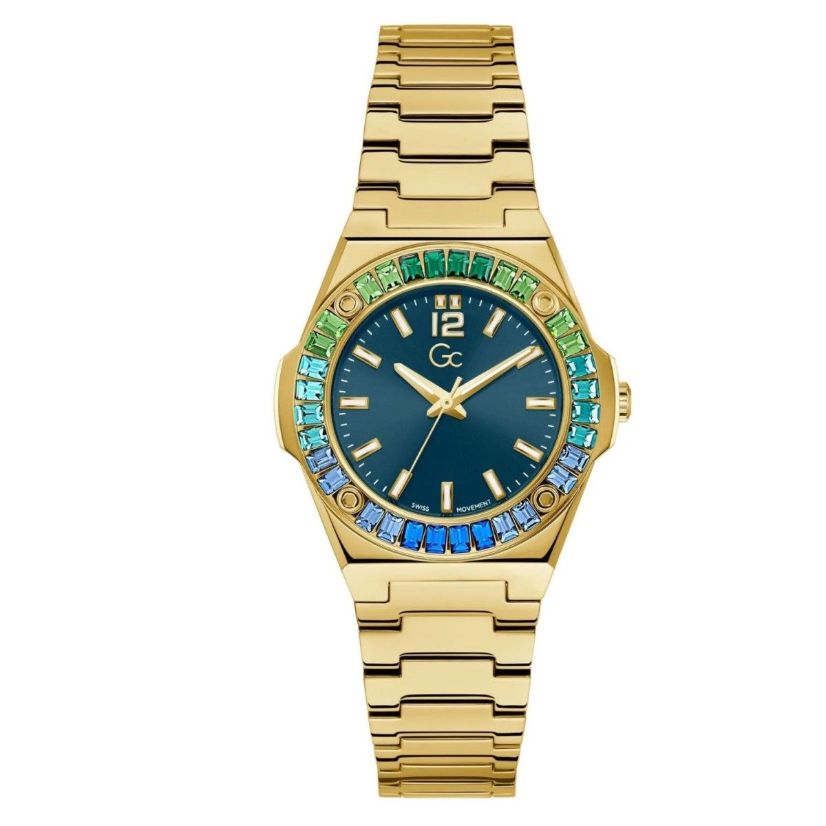 Watch Gc Women Z34007L7MF (34MM) Golden