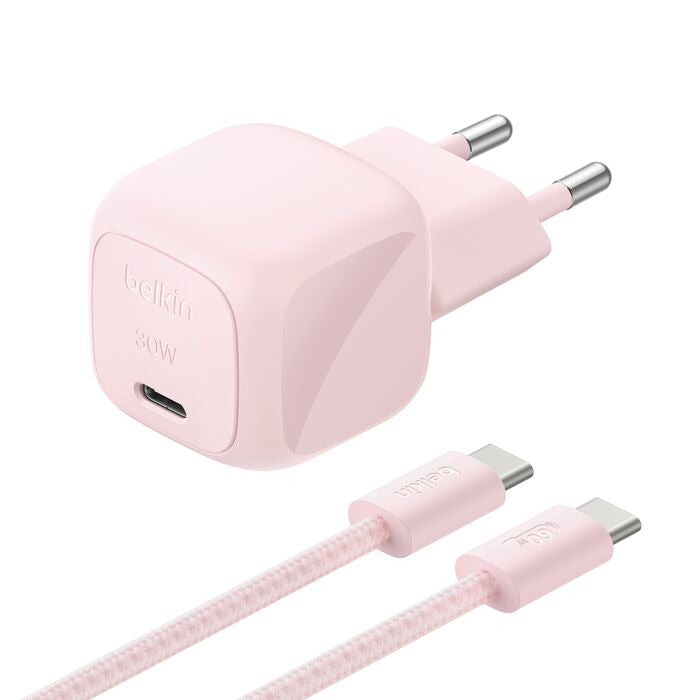 Belkin BOOST Charge USB-C to USB-C 30W PD Charger with Cable WCA008kq2MPK-B6