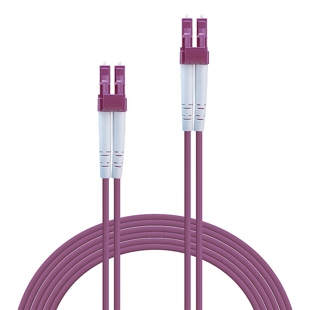 LINDY LWL-Duplex Cable LC/LC OM4 15m 50/125µm Multimode