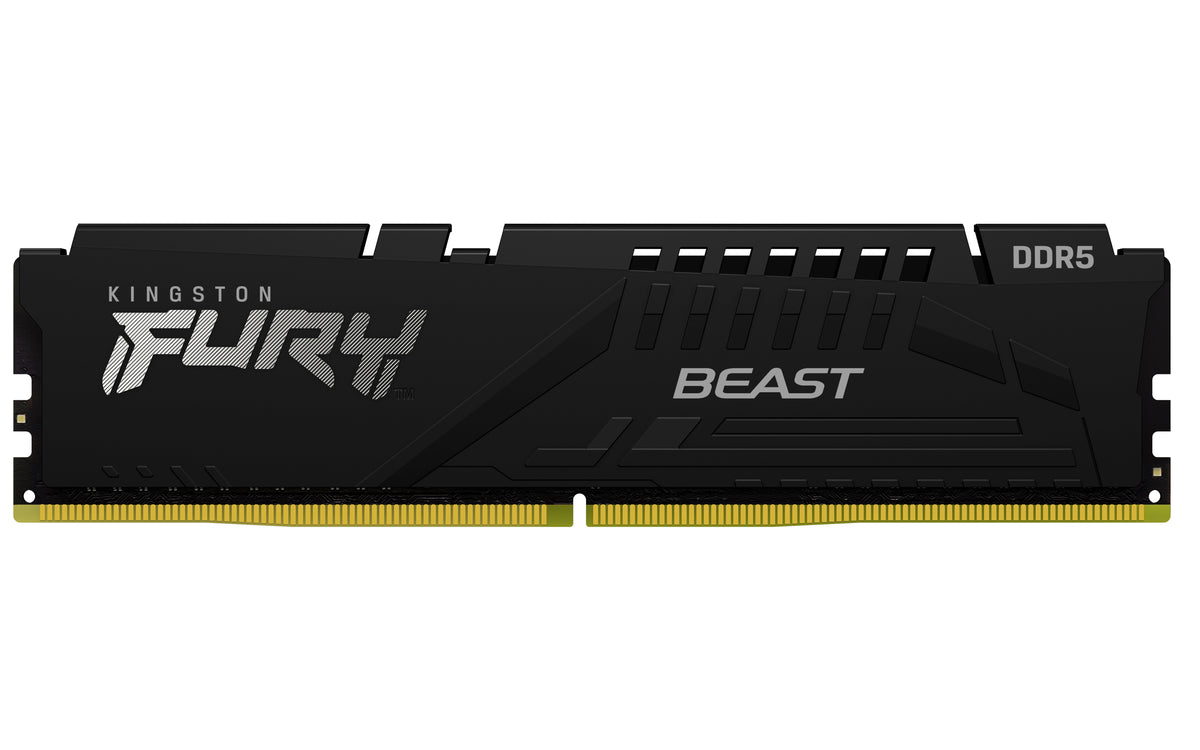 Kingston Technology FURY Beast 32GB (2 x 16GB) 5600MT/s DDR5 CL40 DIMM — Black