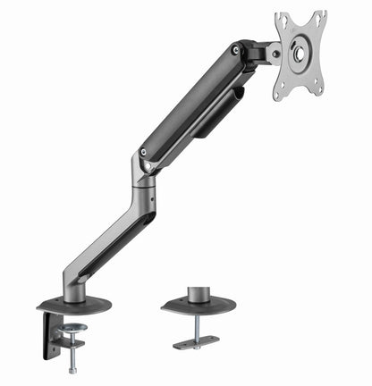 Gembird MA-DA1-05 Desk mounted adjustable monitor arm, 17”–32”, up to 9 kg, space grey