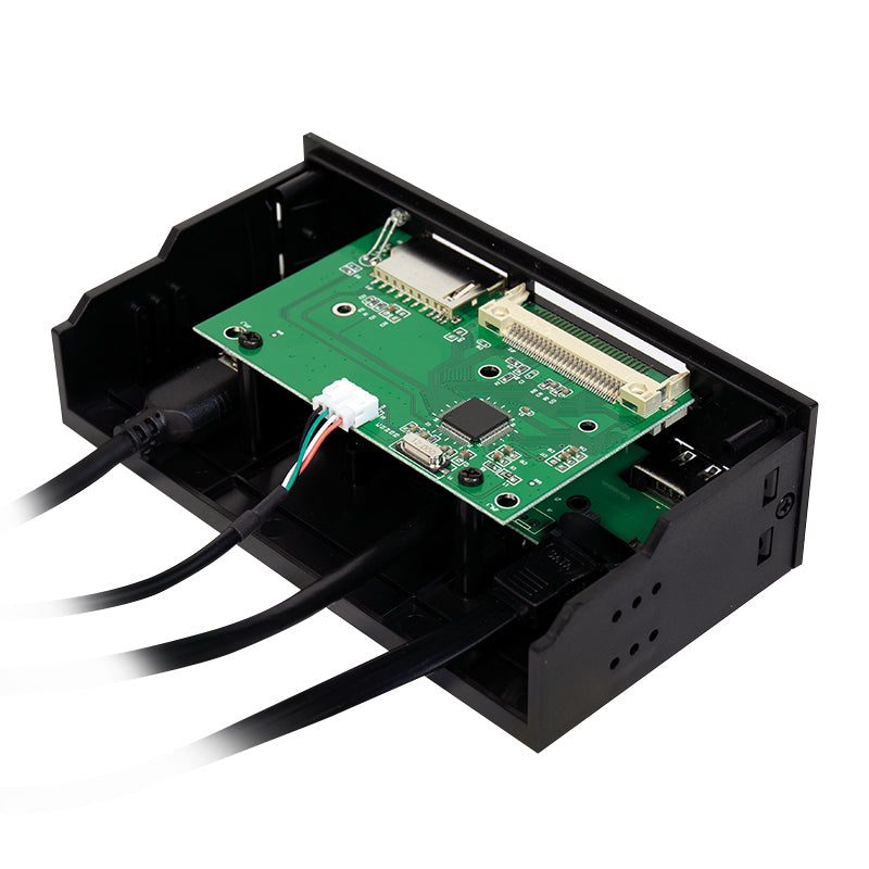 Logilink USB HUB 3.0 mit 6-fach Kartenleser schwarz