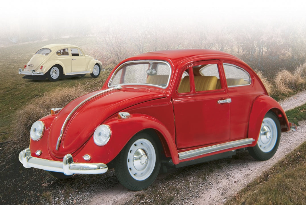 Jamara VW Beetle 1:18 RC Die-Cast 27 MHz Red, Ages 6+