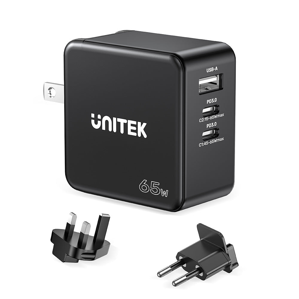 UNITEK P1117B Mobile Device Charger, Black