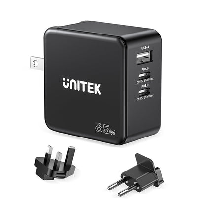 UNITEK P1117B Mobile Device Charger, Black