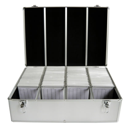 MediaRange CD/DVD-Koffer 1000-fach (silber, Retail)