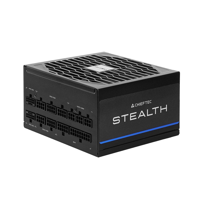 Chieftec Stealth 1200W Vega M Series SPX-1200-FC 80+ Platinum Power Supply Unit 24-pin ATX Black