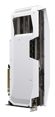 Graphics card. XFX Mercury RX 9070XT OC White G RGB 16