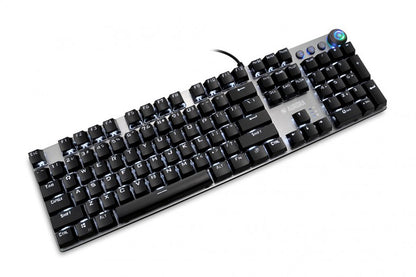iBox Aurora K-4 keyboard USB QWERTY Black