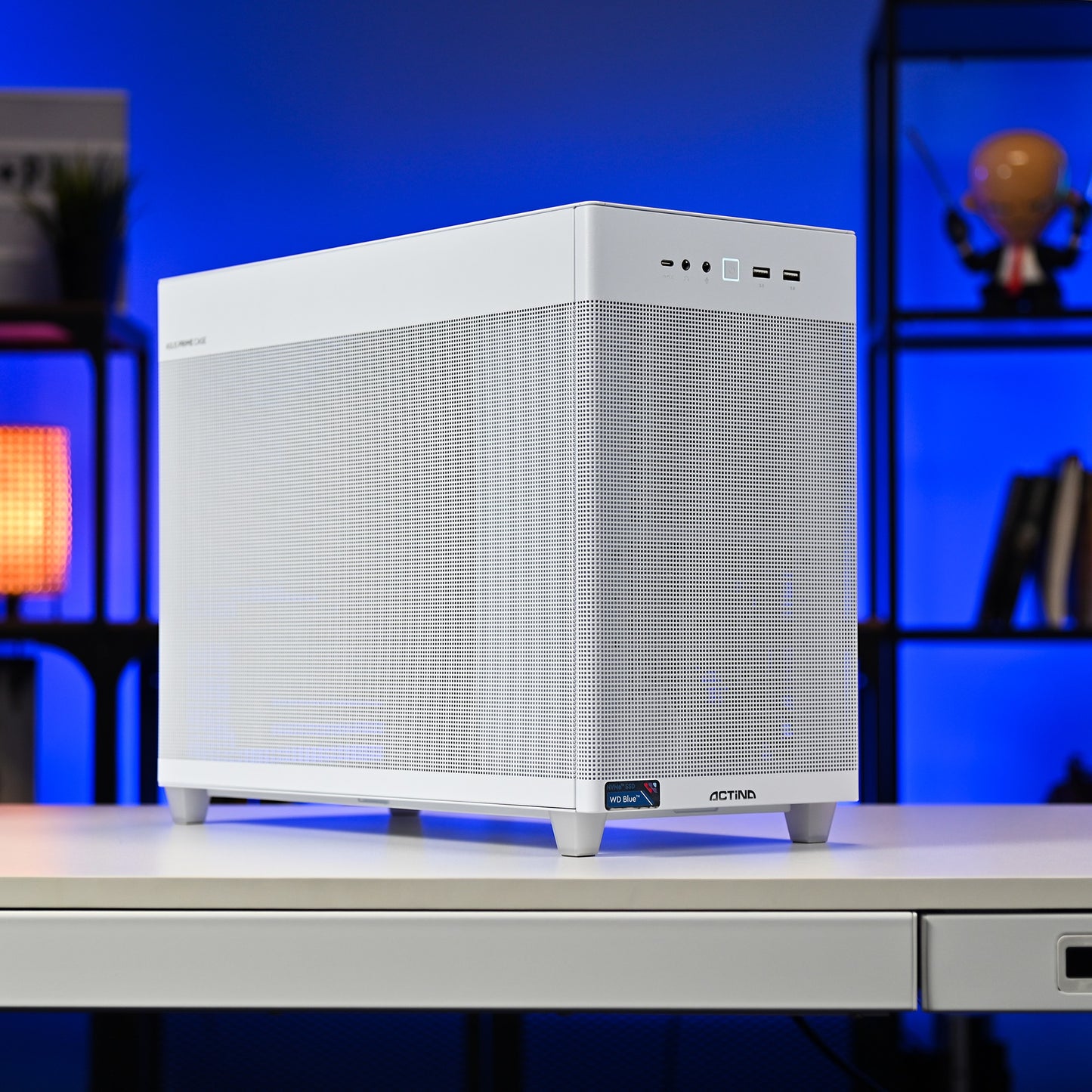 Actina 5901443431640 PC AMD Ryzen™ 7 9700X 32 GB DDR5-SDRAM 1 TB SSD NVIDIA GeForce RTX 5070 Mini Tower White