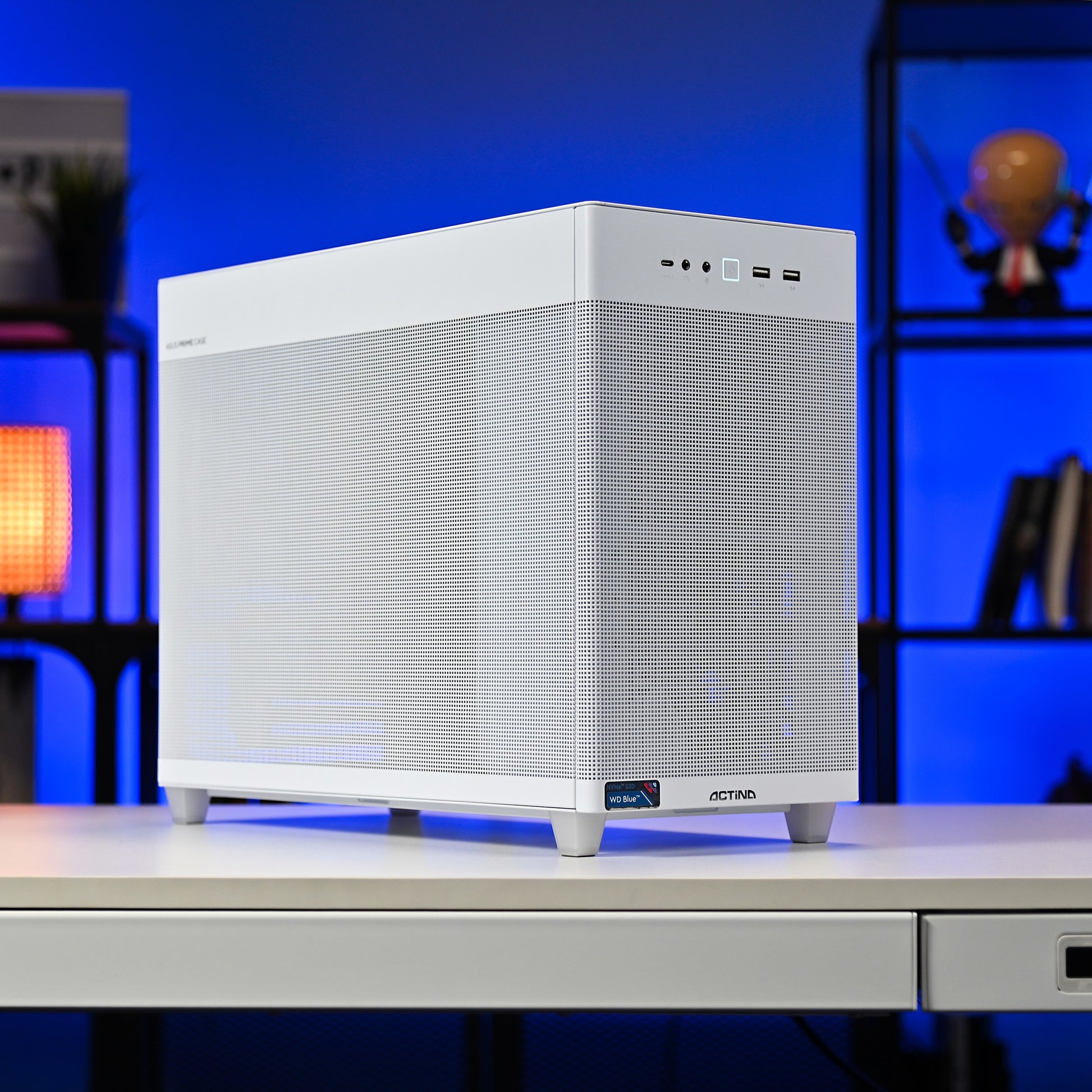 Actina 5901443431701 PC AMD Ryzen™ 7 8700F 32 GB DDR5-SDRAM 1 TB SSD NVIDIA GeForce RTX 5060 Ti Mini Tower White