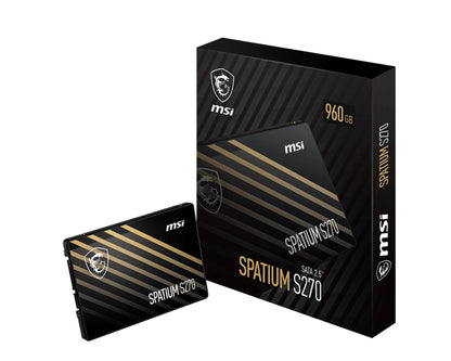 MSI Spatium S270 SATA 2.5" 960GB 3D NAND