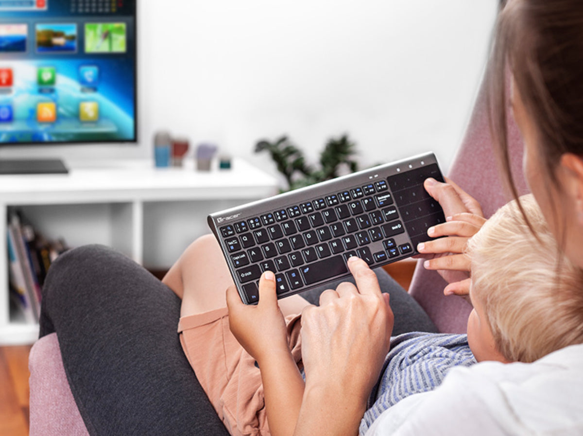 Wireless keyboard with touchpad Tracer EXpert 2,4 Ghz - TRAKLA46934