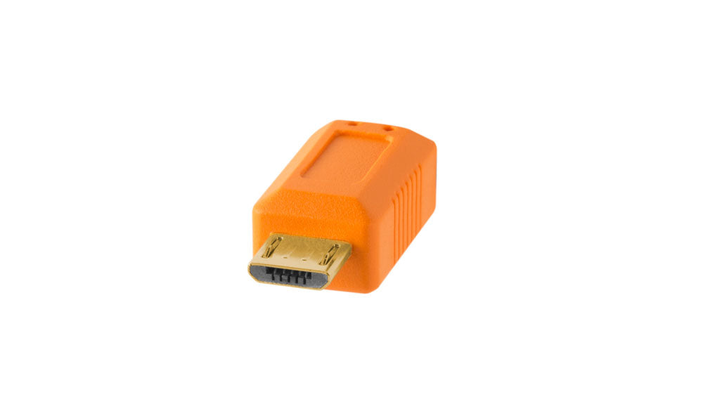 Tether Tools TetherPro USB 2.0 A Male to Micro B 5-pin (Orange)