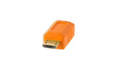 Tether Tools TetherPro USB 2.0 A Male to Micro B 5-pin (Orange)