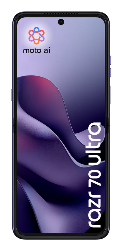 Motorola razr 70 ultra 17.7 cm (6.96") Dual SIM Android 16.0 5G USB Type-C 16 GB 512 GB 5000 mAh Violet