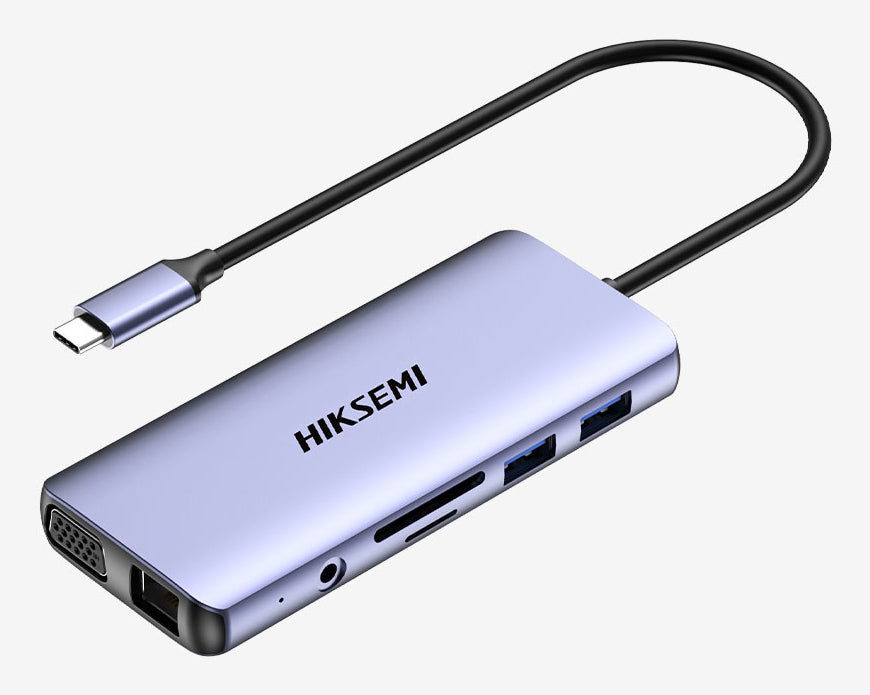 Hiksemi Hub HS-HUB-DS11 11-in-1 USB-C Multiport Adapter