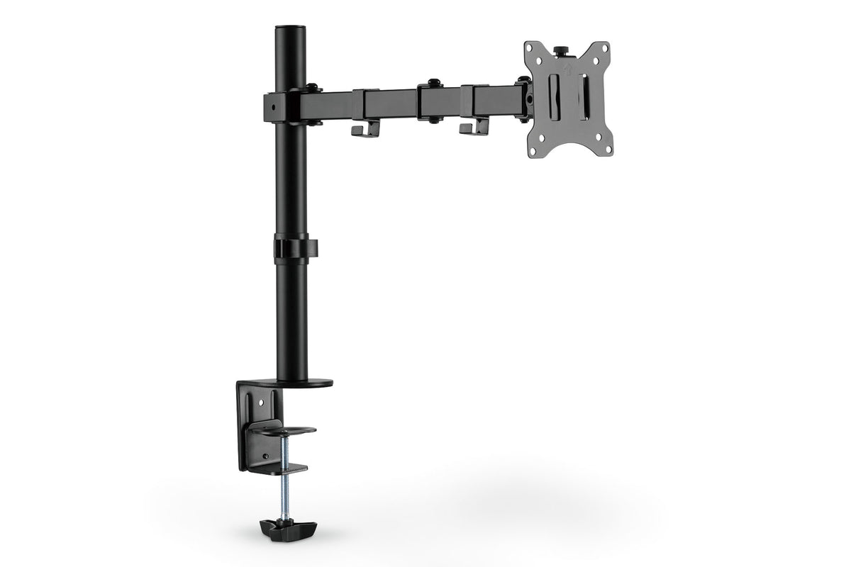 DIGITUS WAH 15"–32" 1 TFT 3-Joint Monitor Arm, Black, Max 8 kg