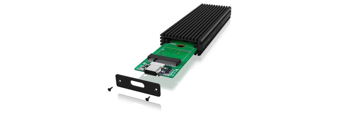 We-Ra. IcyBox  2,3/3,0cm M.2 externes Type-C Gehäuse