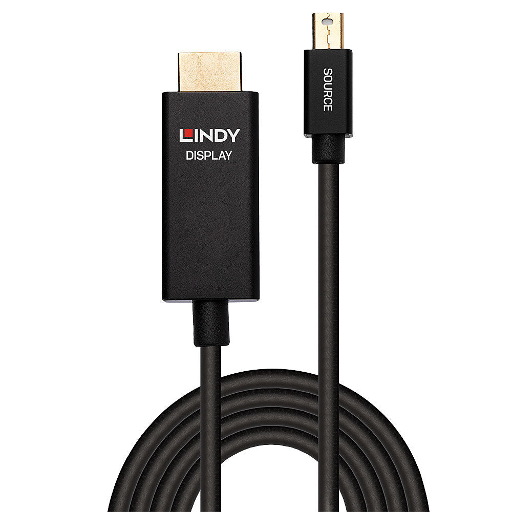 LINDY Mini DisplayPort to HDMI Adapter Cable with HDR 1m