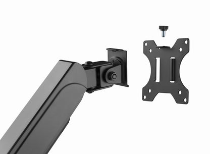 Gembird MA-DA3-01 monitor mount / stand 68.6 cm (27") Desk Black