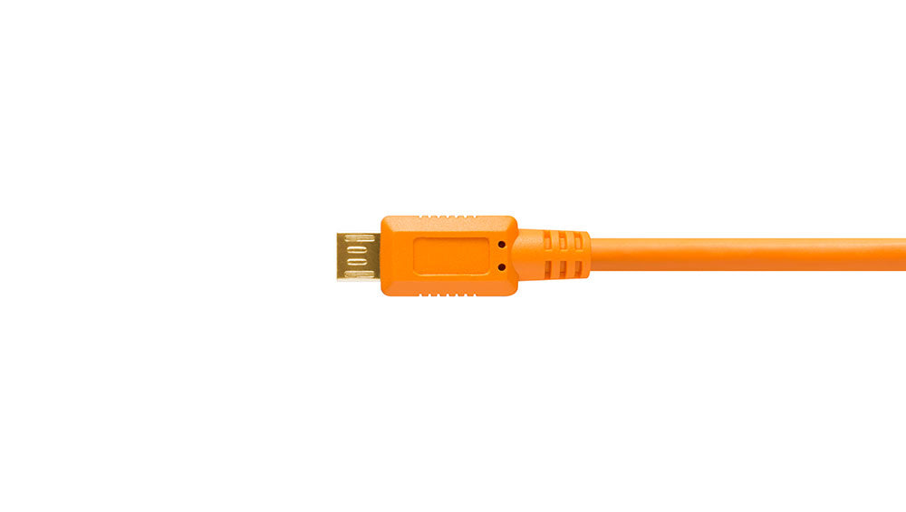Tether Tools TetherPro USB 2.0 A Male to Micro B 5-pin (Orange)
