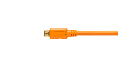 Tether Tools TetherPro USB 2.0 A Male to Micro B 5-pin (Orange)