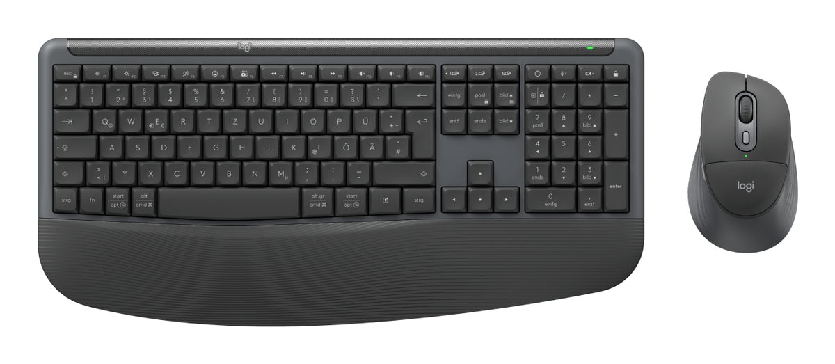Logitech Wireless Keyboard + Mouse MK880 Black for Business