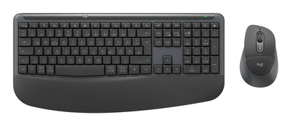 Logitech Wireless Keyboard + Mouse MK880 Black for Business