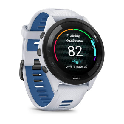 Garmin Forerunner 265 3.3 cm (1.3") AMOLED 46 mm Digital 416 x 416 pixels Touchscreen Black, White Wi-Fi GPS (satellite)