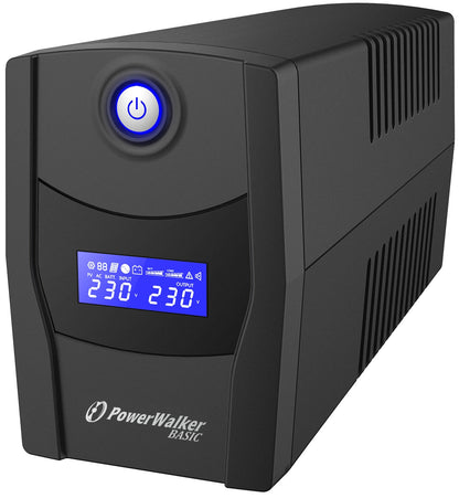PowerWalker VI 600 STL Line-Interactive 0.6 kVA 360 W 2 AC outlet(s)